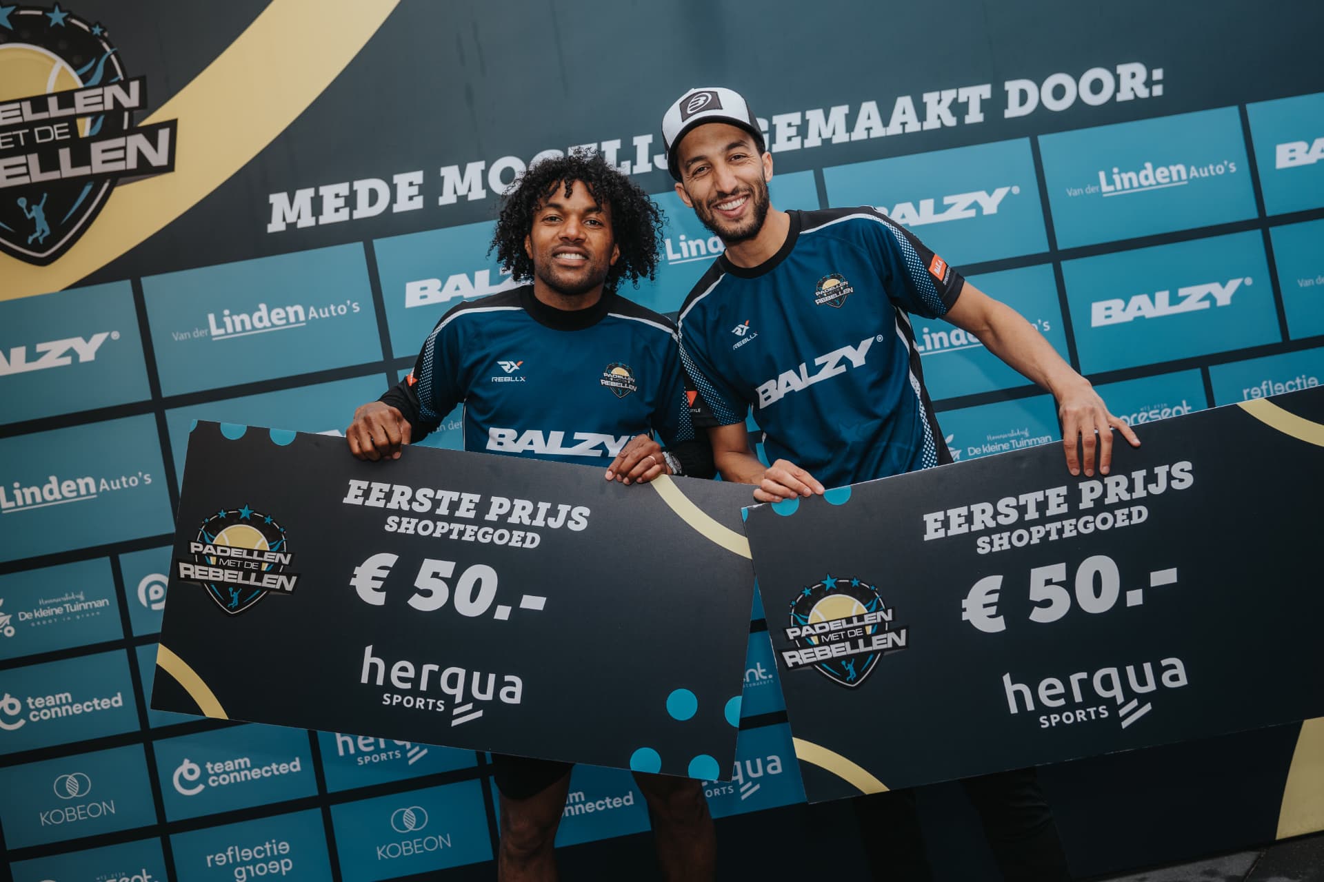 Padel match moment